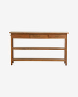 FARRIS table w. drawers - nature