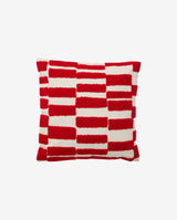 FURUD cushion cover - ivory/red