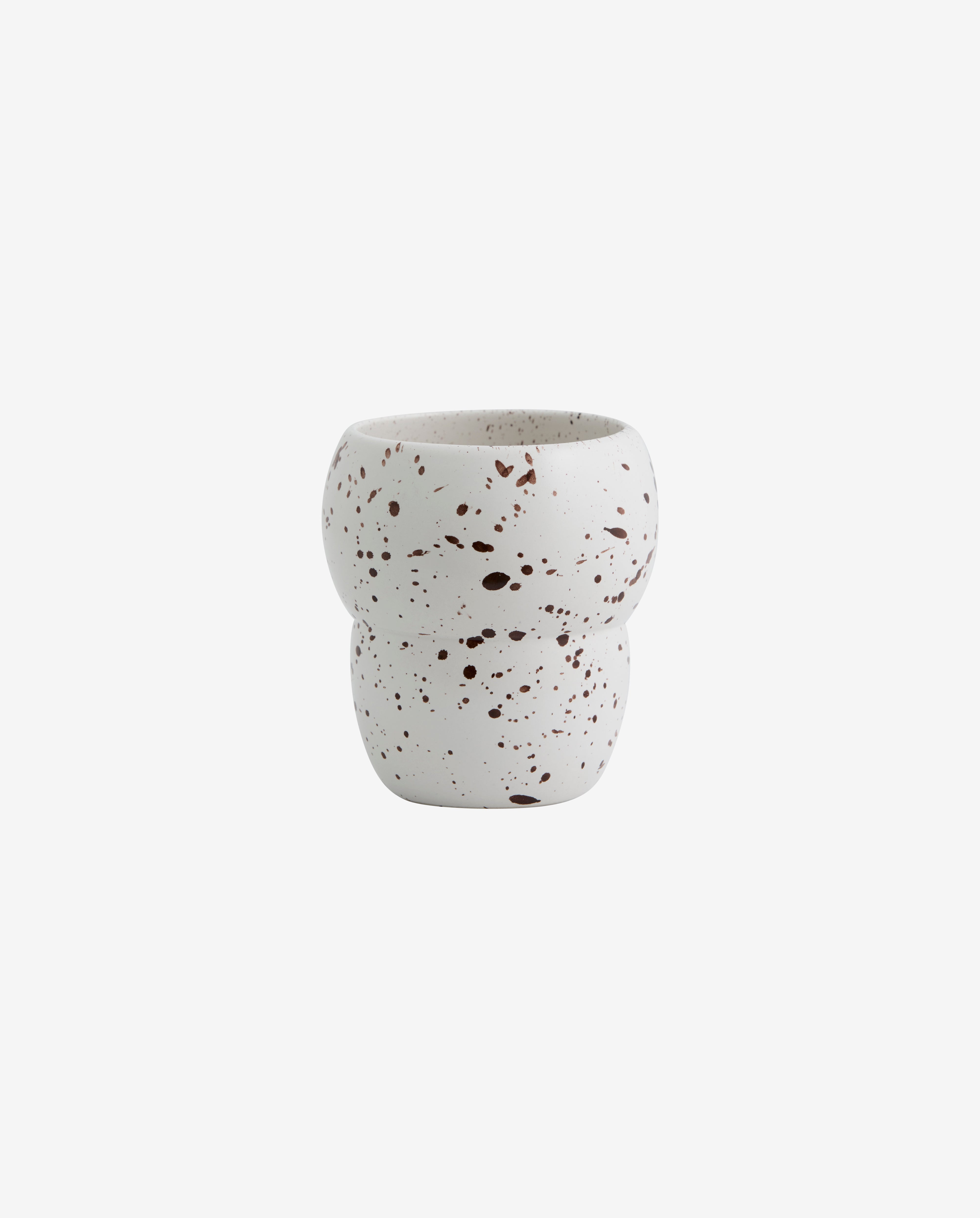 Tazza RIA con spruzzo - avorio