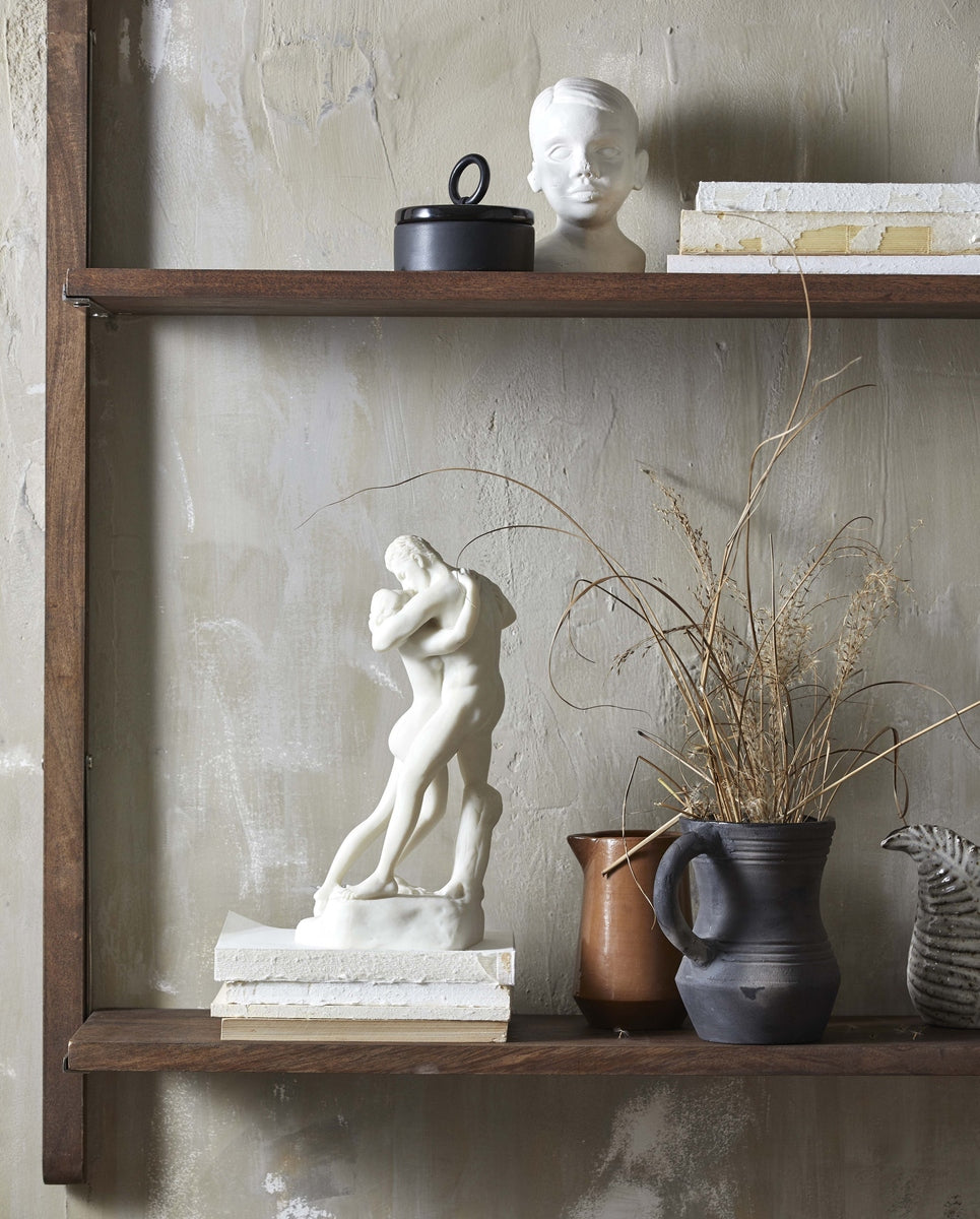 JUNIPER kan met handvat, terracotta - zwart