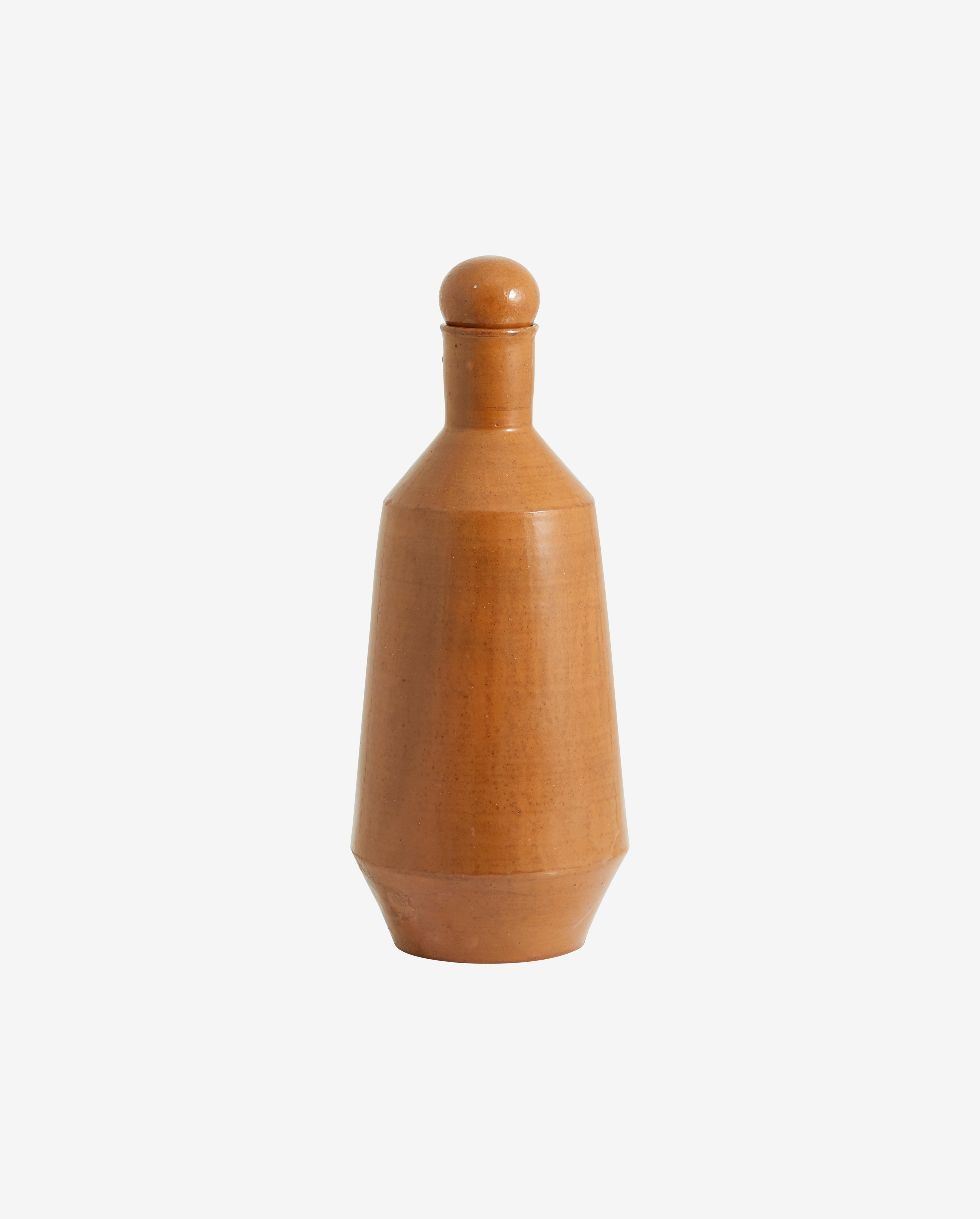 JUNIPER fles met deksel - terracotta - bruin