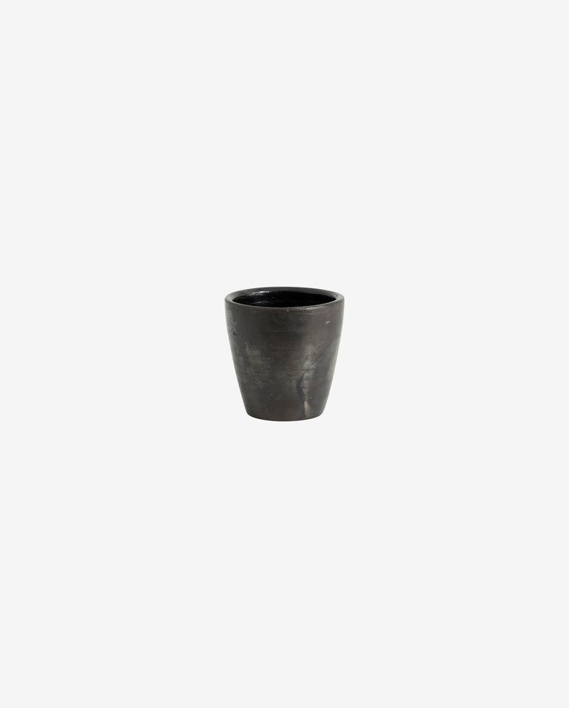 JUNIPER cup, terracotta - black