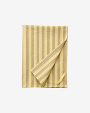 RAFU tea towel, striped - yellow/beige