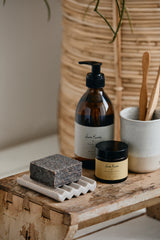 Ceramic soap tray small | TERRAZZO 8 x 10 cm