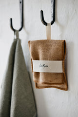 Jute zeep handschoen