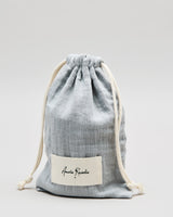 Cotton soap bag | GREY