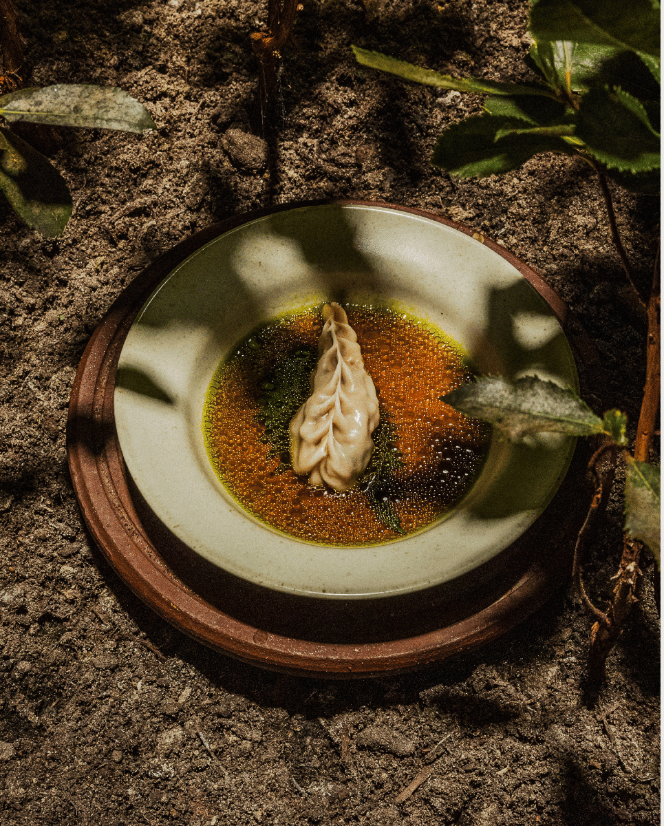 GRAWA diepe schaal, ivoor