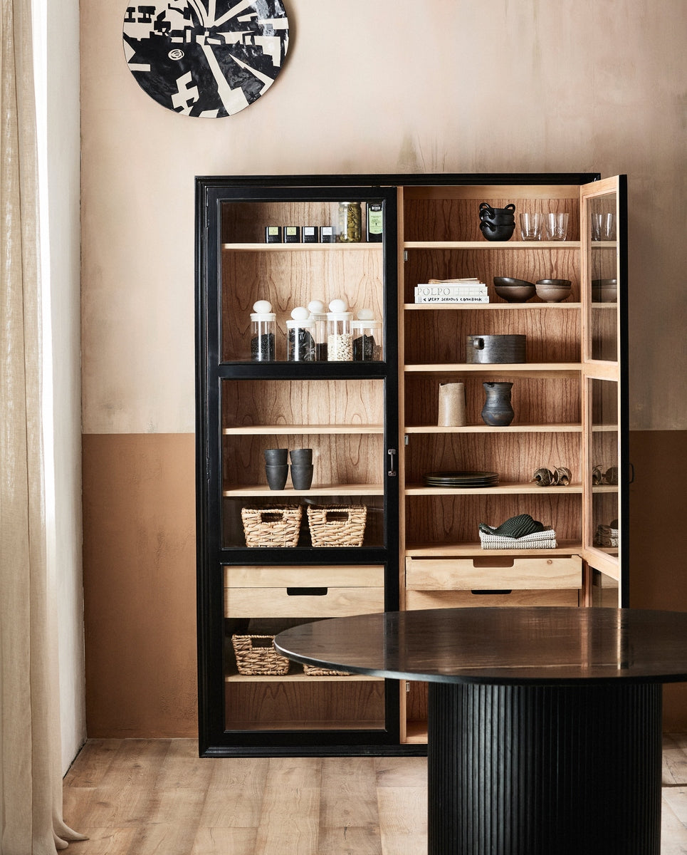 Armoire VIVA, 2 portes - noir