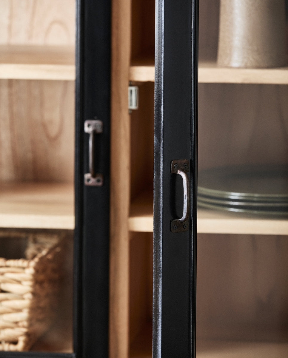 Armoire VIVA, 2 portes - noir