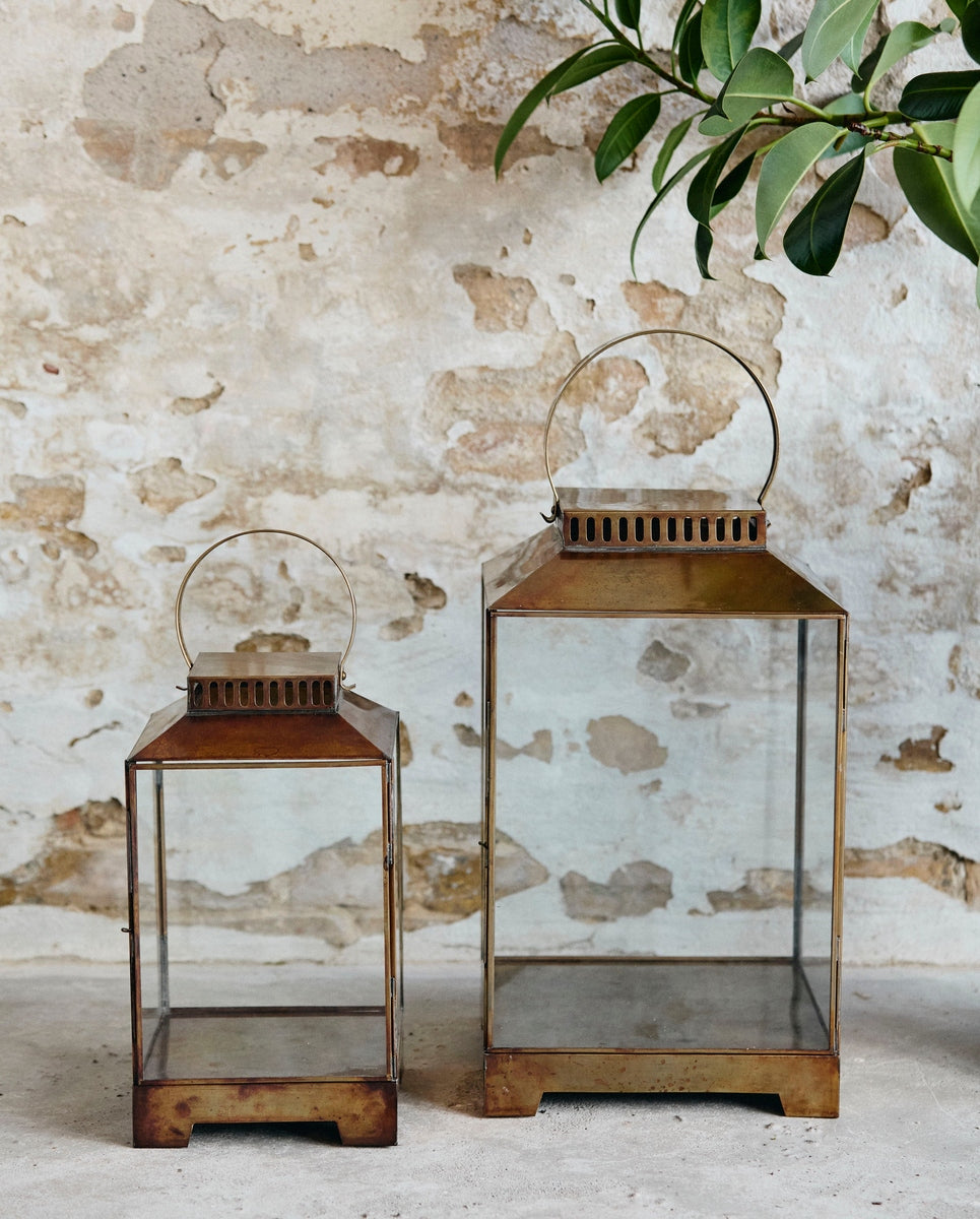 BITRA lantern, S - brass