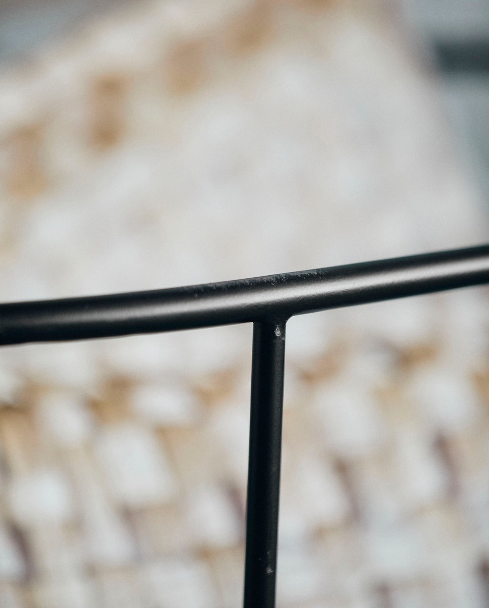 DOWNTOWN basket on wheels - black