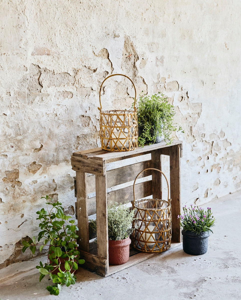 RODE cementpot, nr. 3 - roest