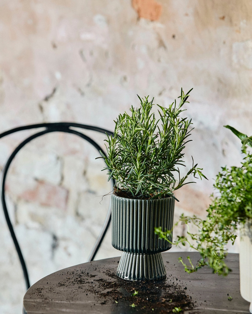 MULL pot, S, dark grey