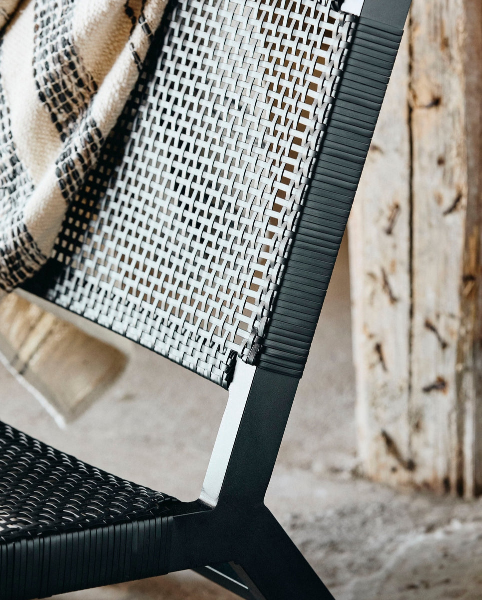 VASAI lounge chair, black