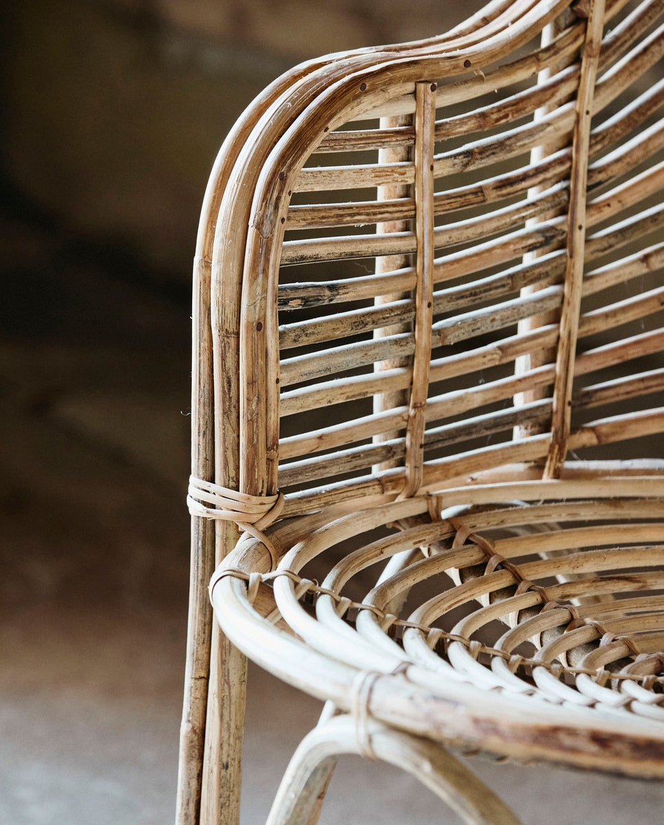 CANIA bamboo chair, natural