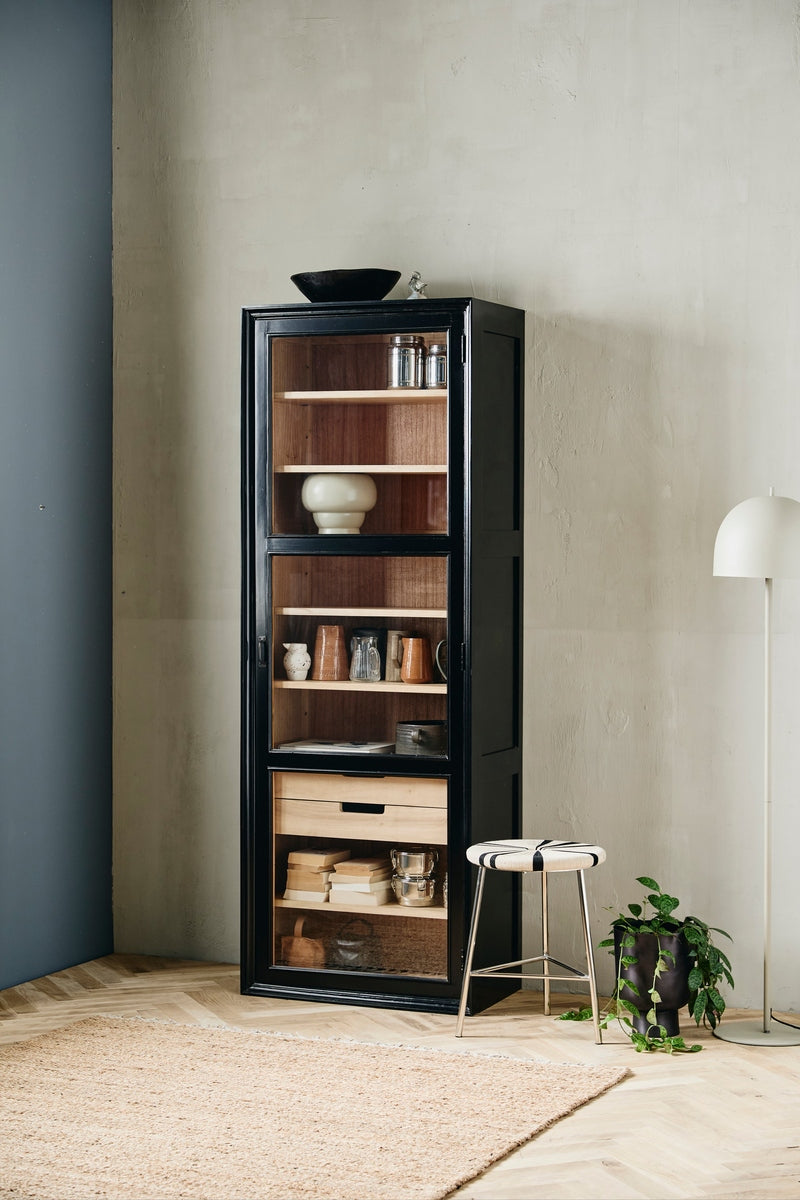 Armoire VIVA, 1 porte - noir
