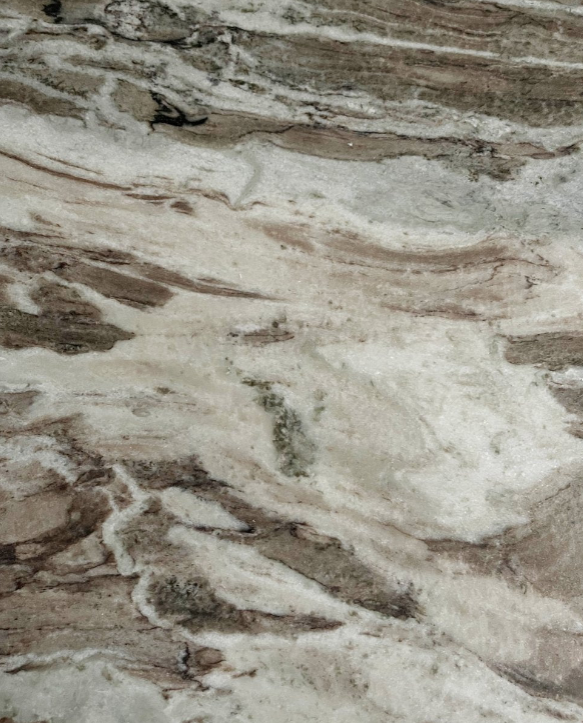 ERIE cafétafel - ivoormarmeren blad