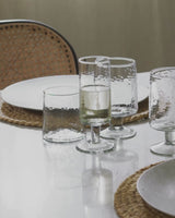 VITA tall drinking glass - clear