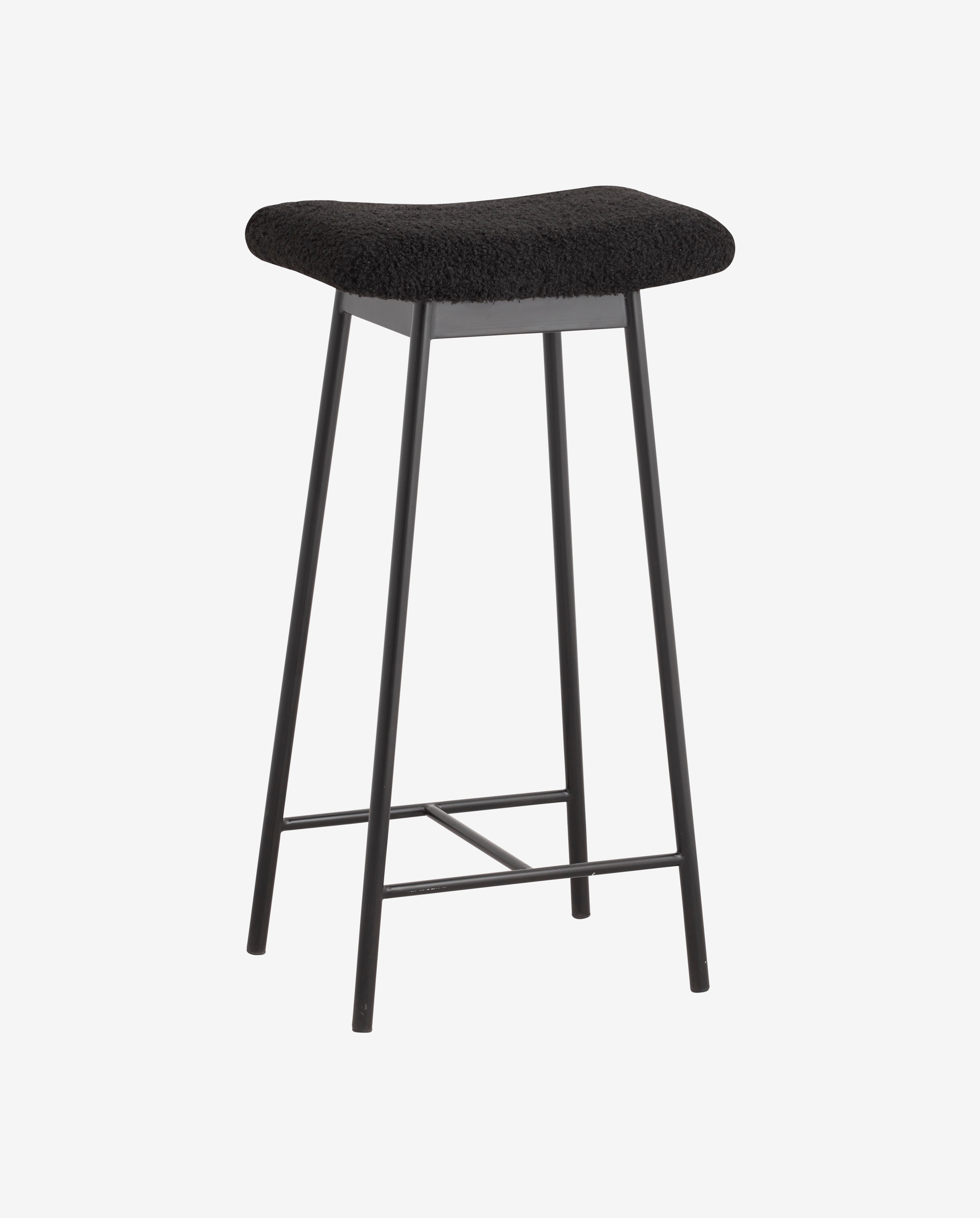 Tabouret de bar ZALA, noir