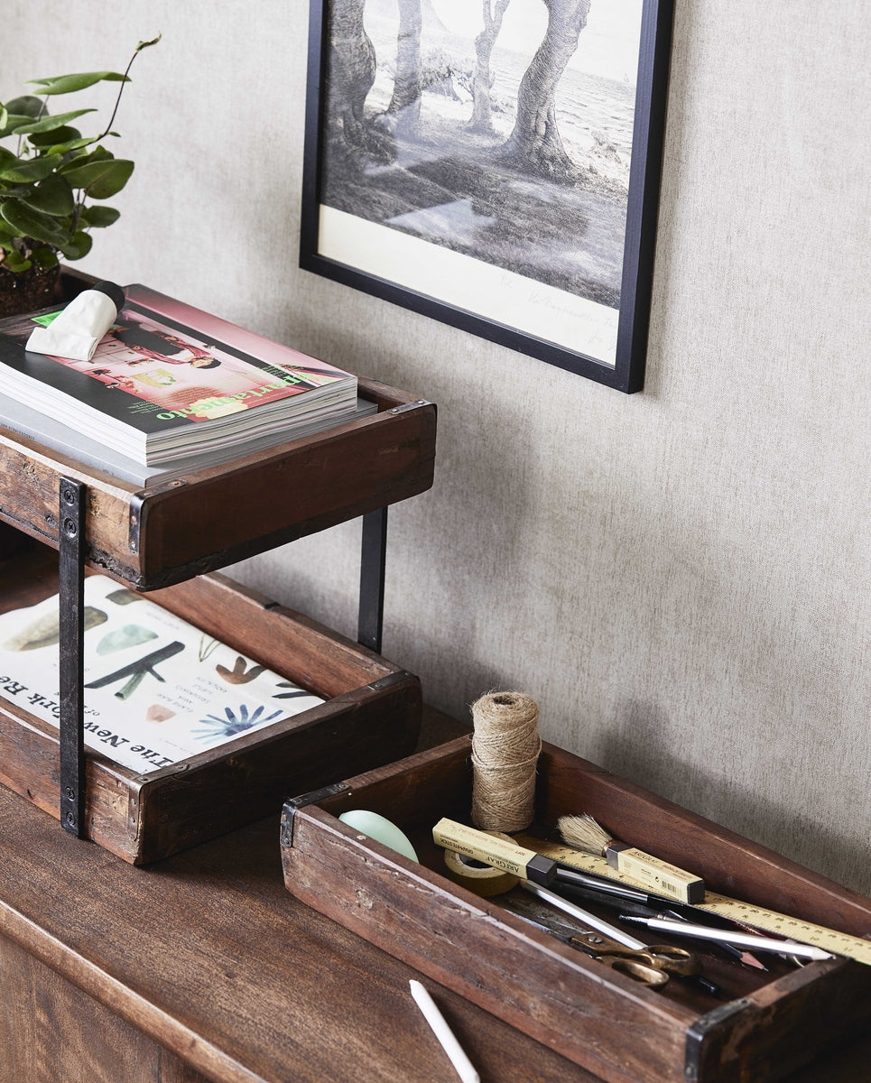 BOLDO etagere - drewno z odzysku