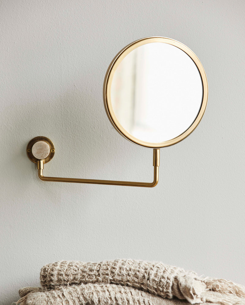 TESIA wall mirror - golden
