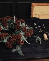 JURMO hydrangea wreath - red