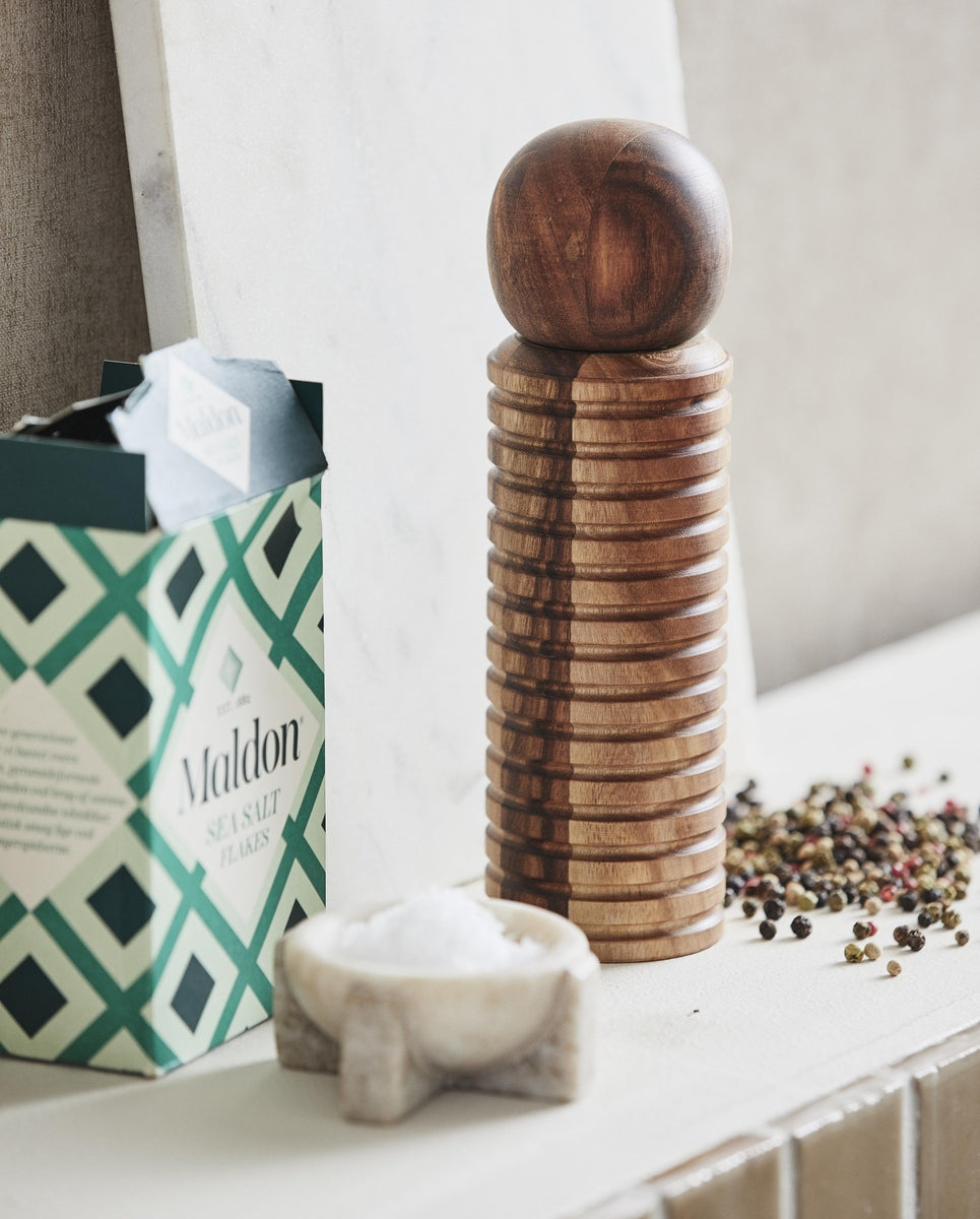 Macinacaffè RAS, legno di acacia - naturale