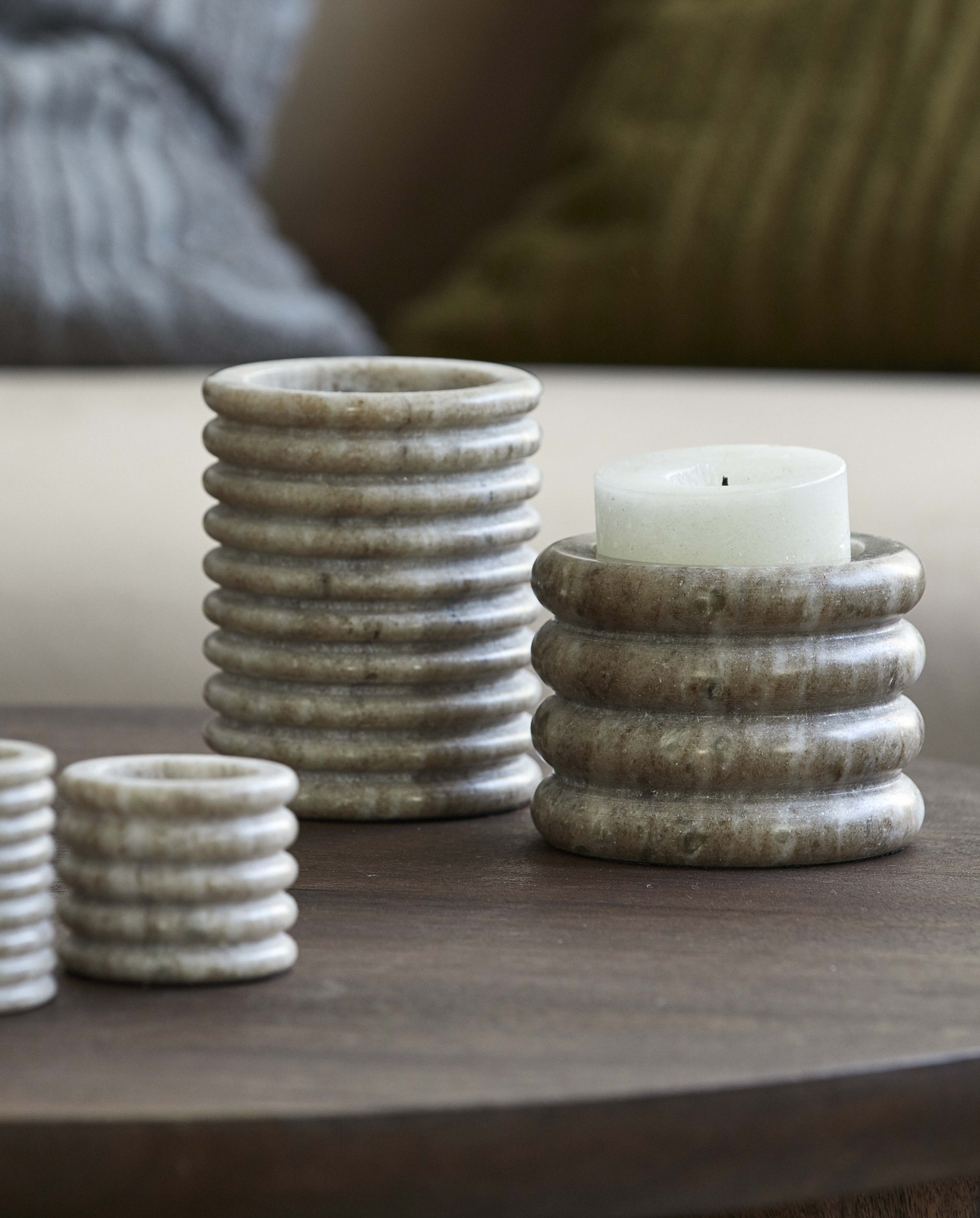 OTOK candleholder L, beige