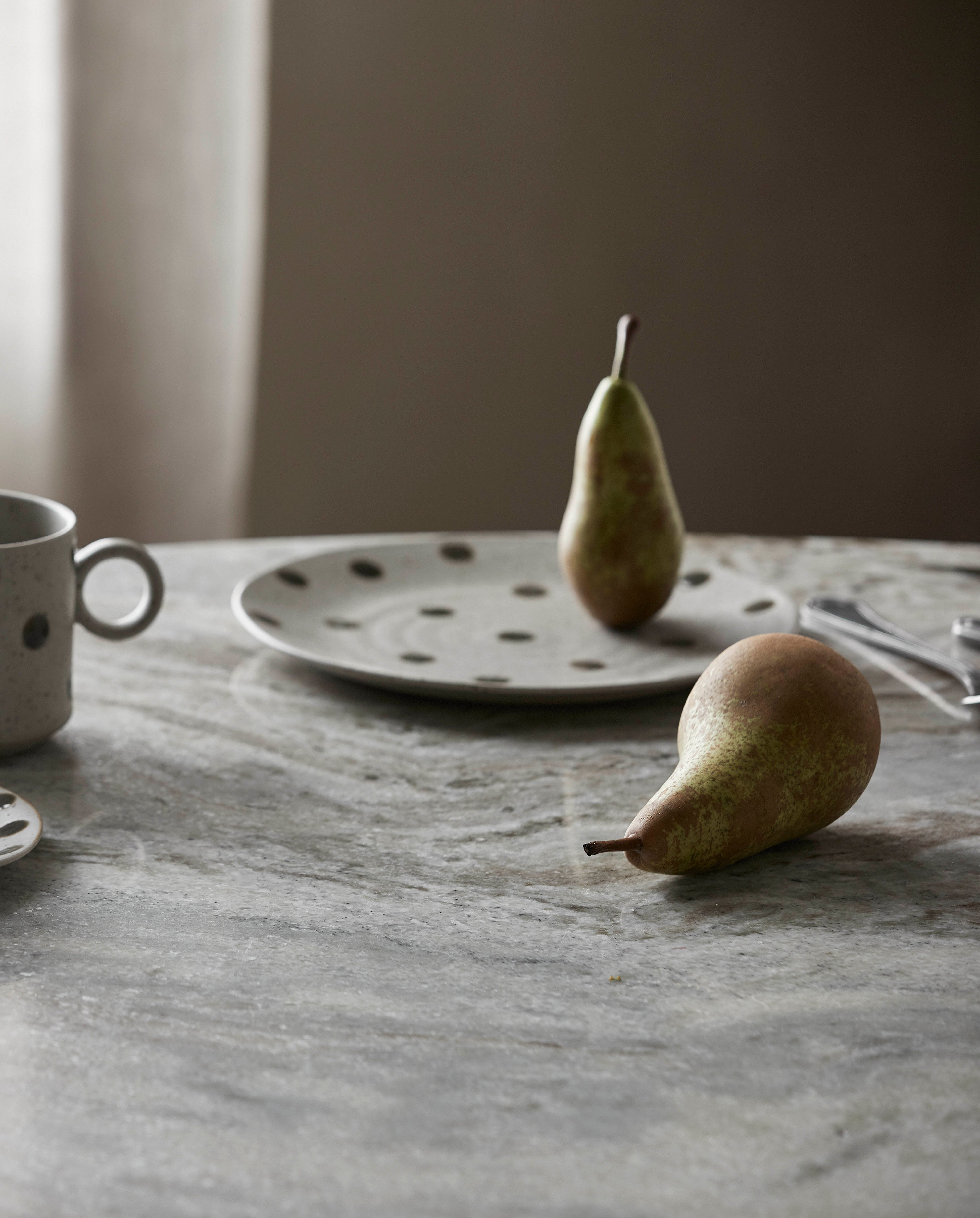 GRAINY stippenplaat, S, zand/groen