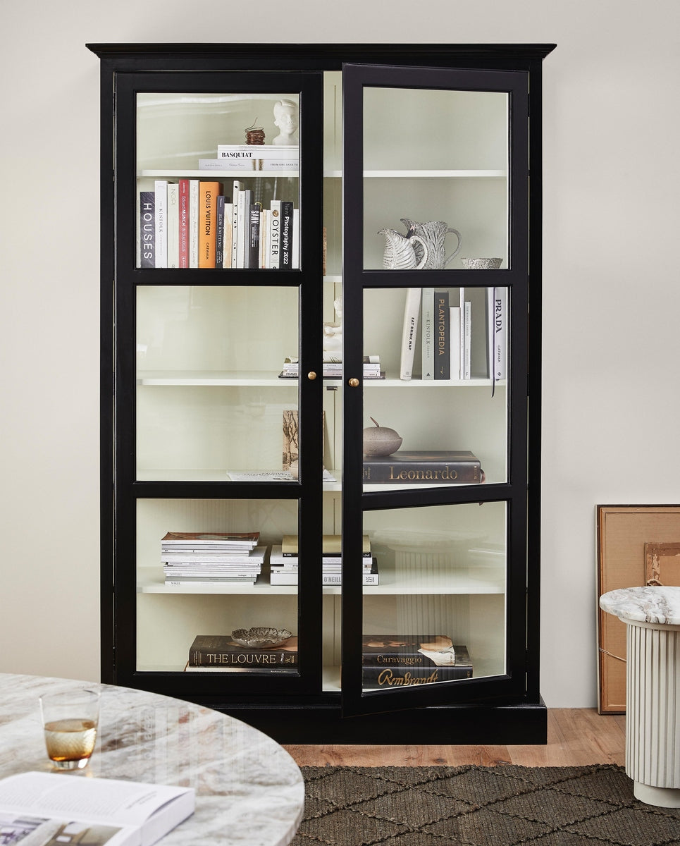 CLASSIC cabinet, double, black