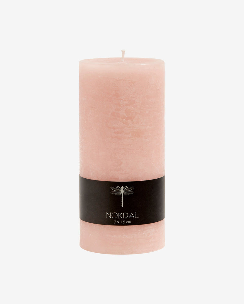 Candle, L - rose
