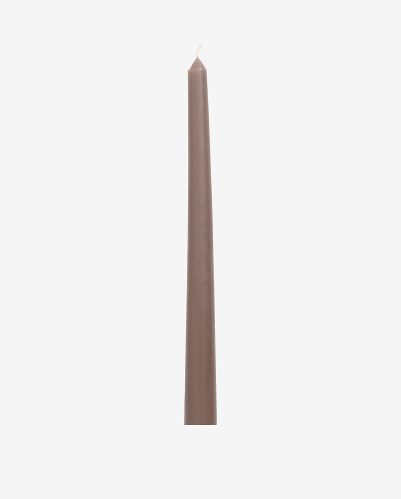 CANDLE, tall - brown