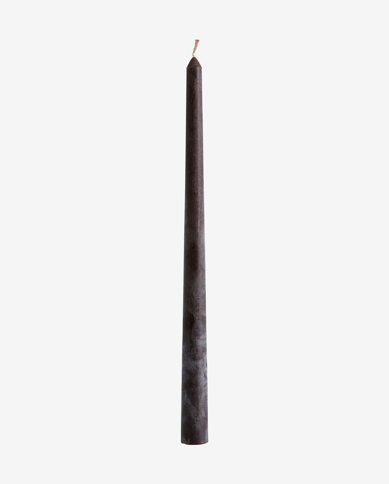 CANDLE, tall - burgundy