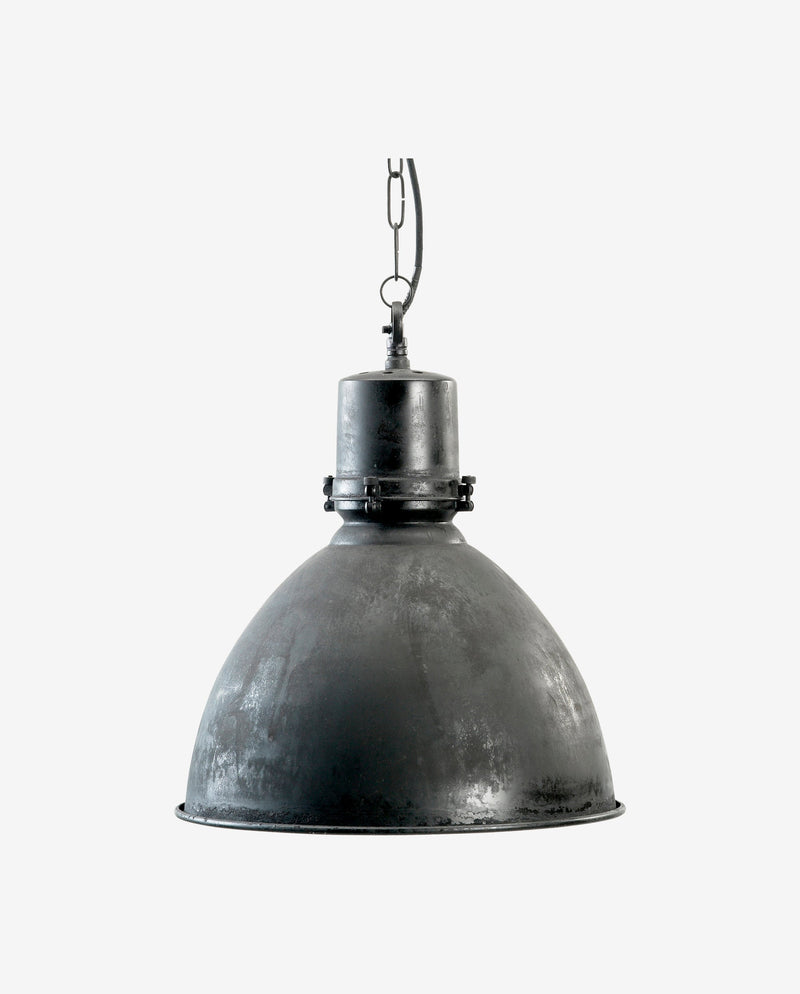 Lampe à suspension INDUSTRIE - noir antique
