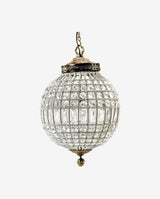 Crystal lamp, glass beads, medium