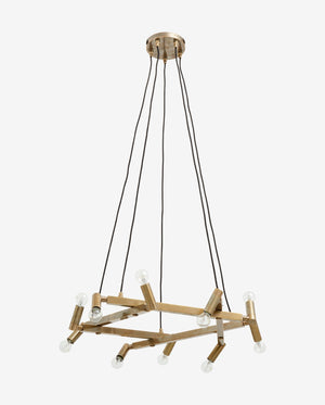 Candelabro - latón f/10 luces