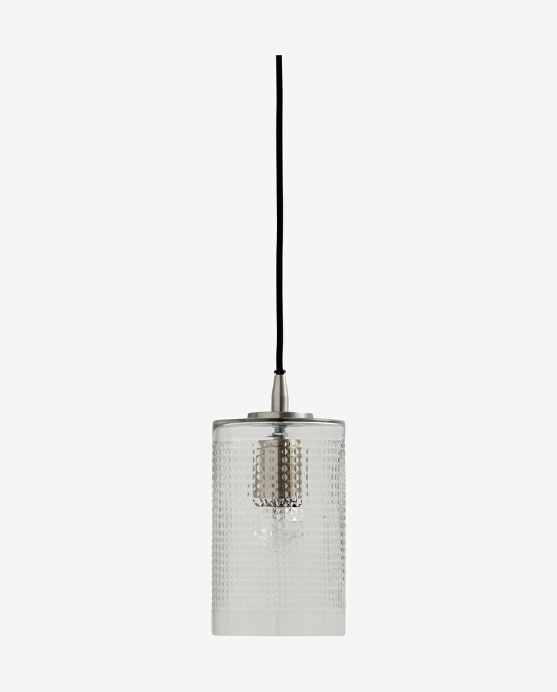 BRIGHT cylinder hanging lamp - clear