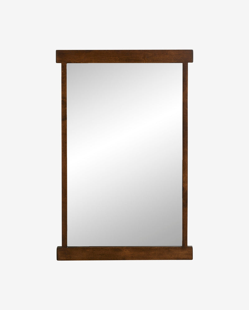 ARDEA mirror, S - stained birch wood
