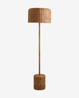 CANE rattan, floor lamp - natural
