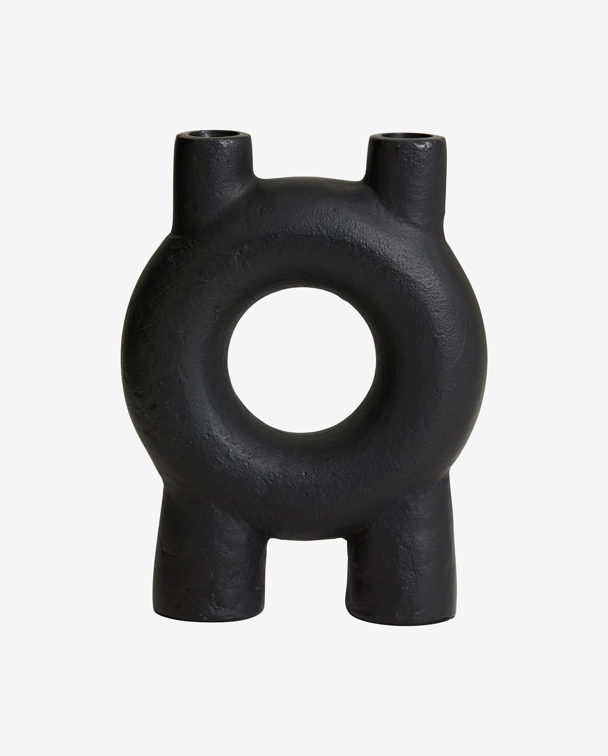 OJA candle holder, large - black