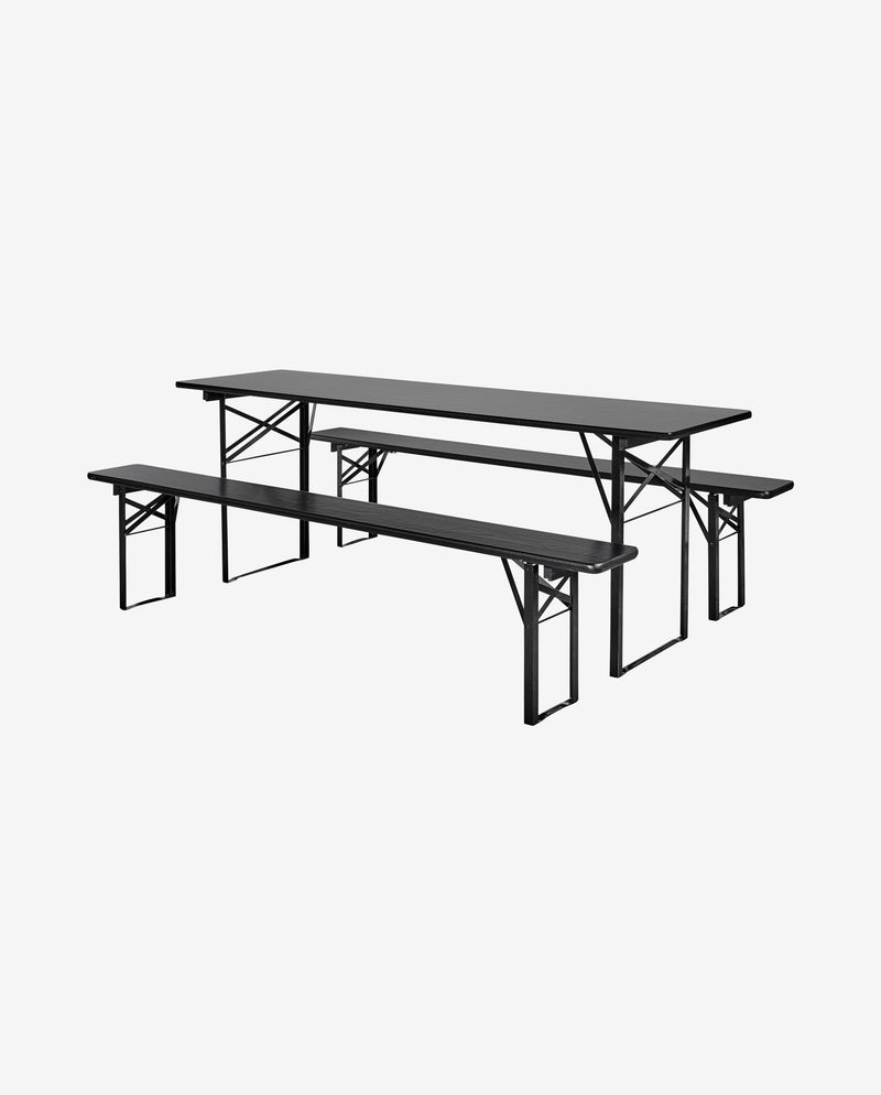 Table/bench set - black. s/3, L