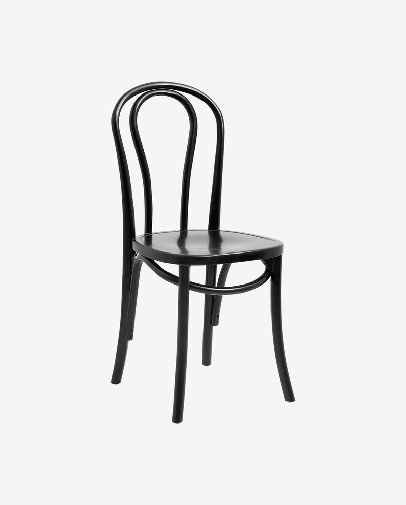 BISTRO chair, shiny black