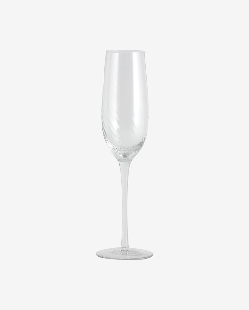 GARO champagne glass, clear