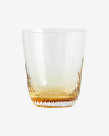 GARO drinking glass, amber