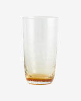 GARO tall drinking glass, amber