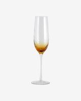 GARO champagne glass, amber