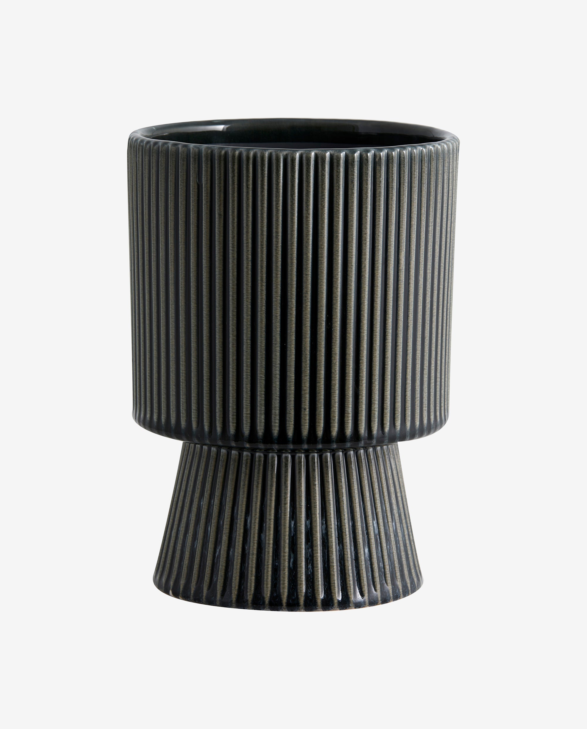 MULL pot, L, dark grey