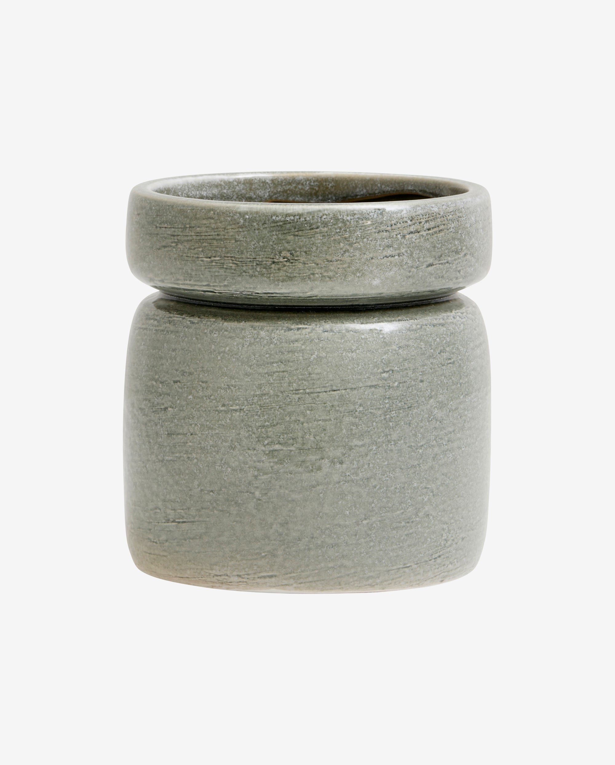 ISA pot, S, lichtgroene glazuur