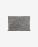 MIZAR cushion cover, grey, velvet