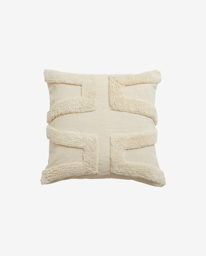 KUMA cushion cover, off white, rya